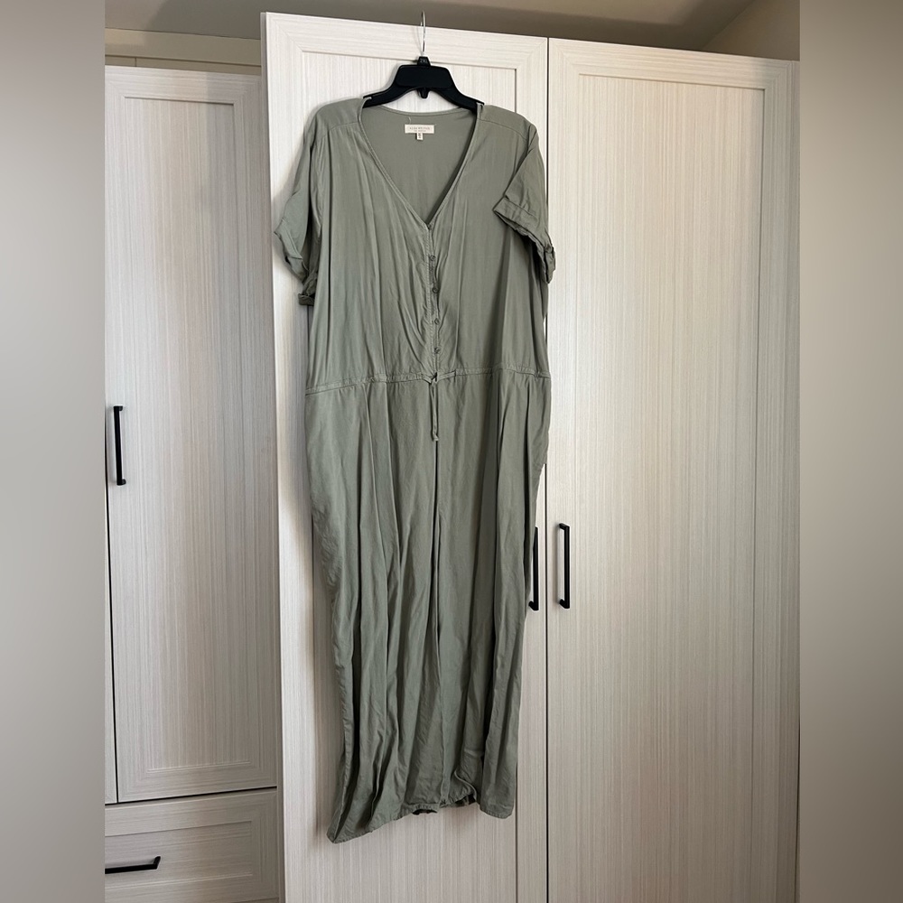 Side stitch jumpsuit size 2x